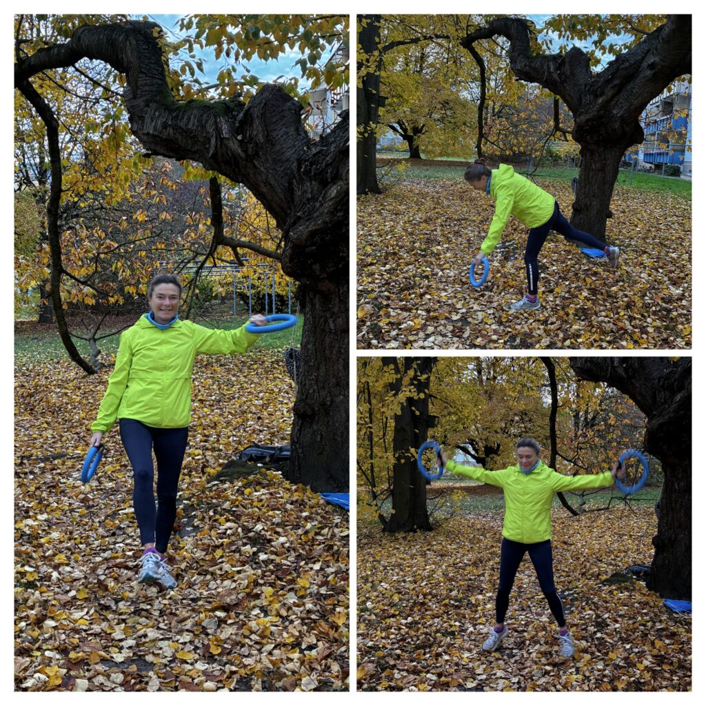 Darstellung von drei verschiedenen Workouts